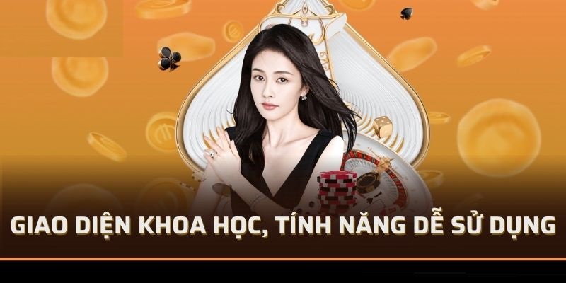 Bet188 có giao diện website hiện đại, khoa học dễ sử dụng